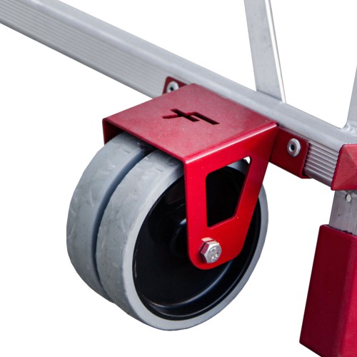 PLS | Escalera con amplia plataforma y altura regulable