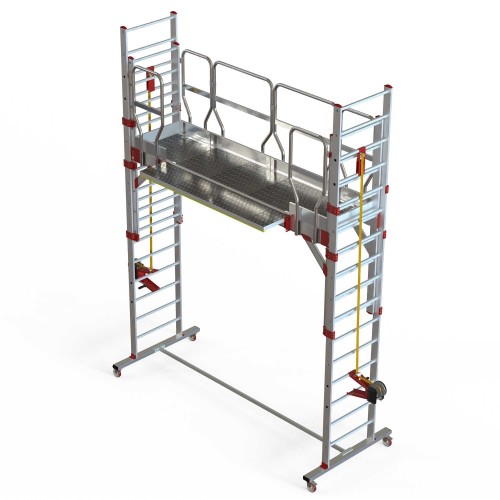 TSA320-SP | Panel lateral ajustable apoyado en el vehículo