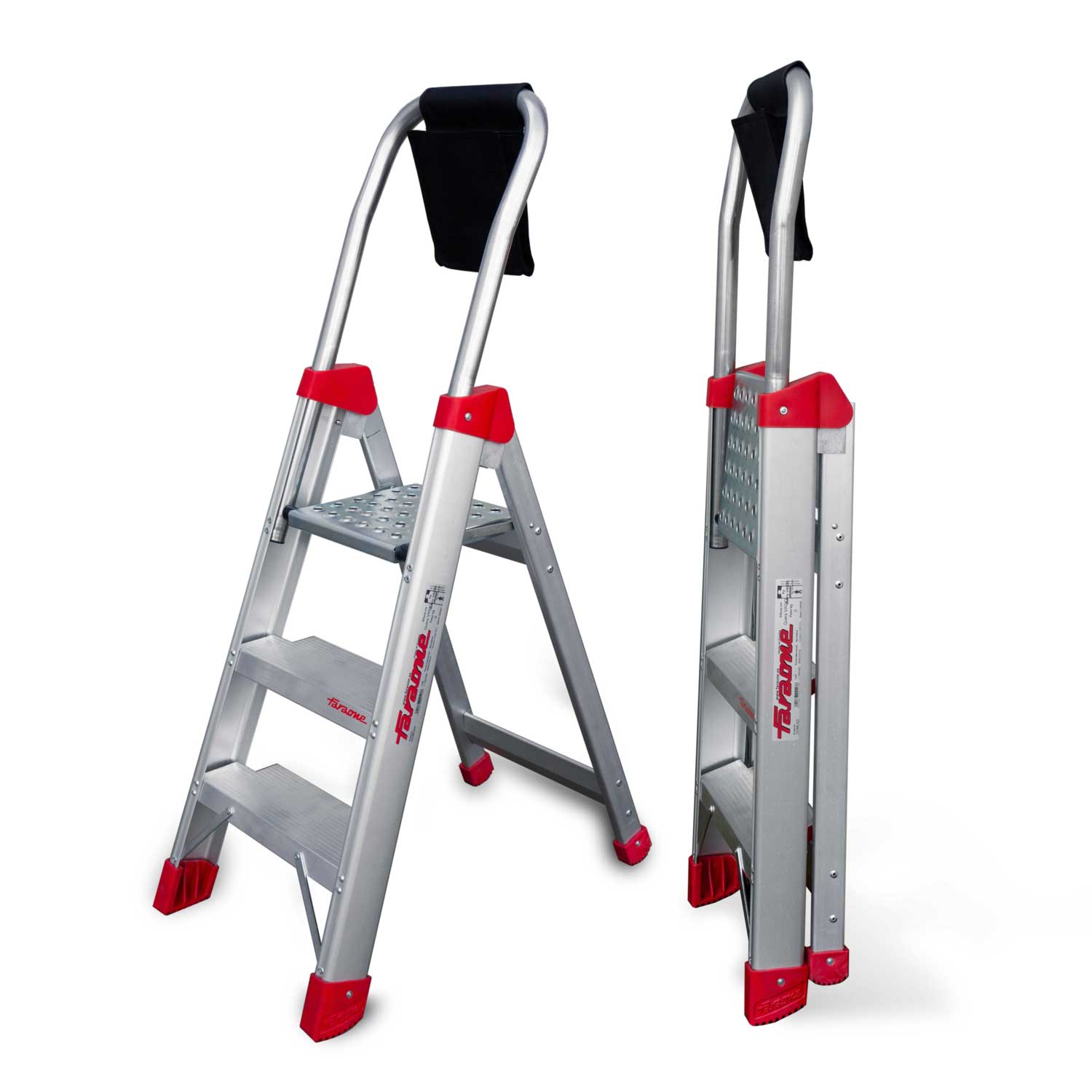 Escalera de Tijera profesional con 3 peldaños.