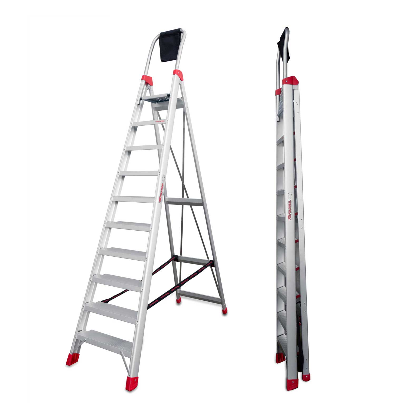 DOMUS | Escalera profesional con peldaños cómodos Peldaños 10