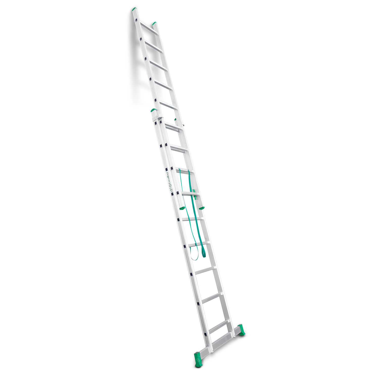 ESCALERA 2 TRAMOS CON BASE 9 PELD