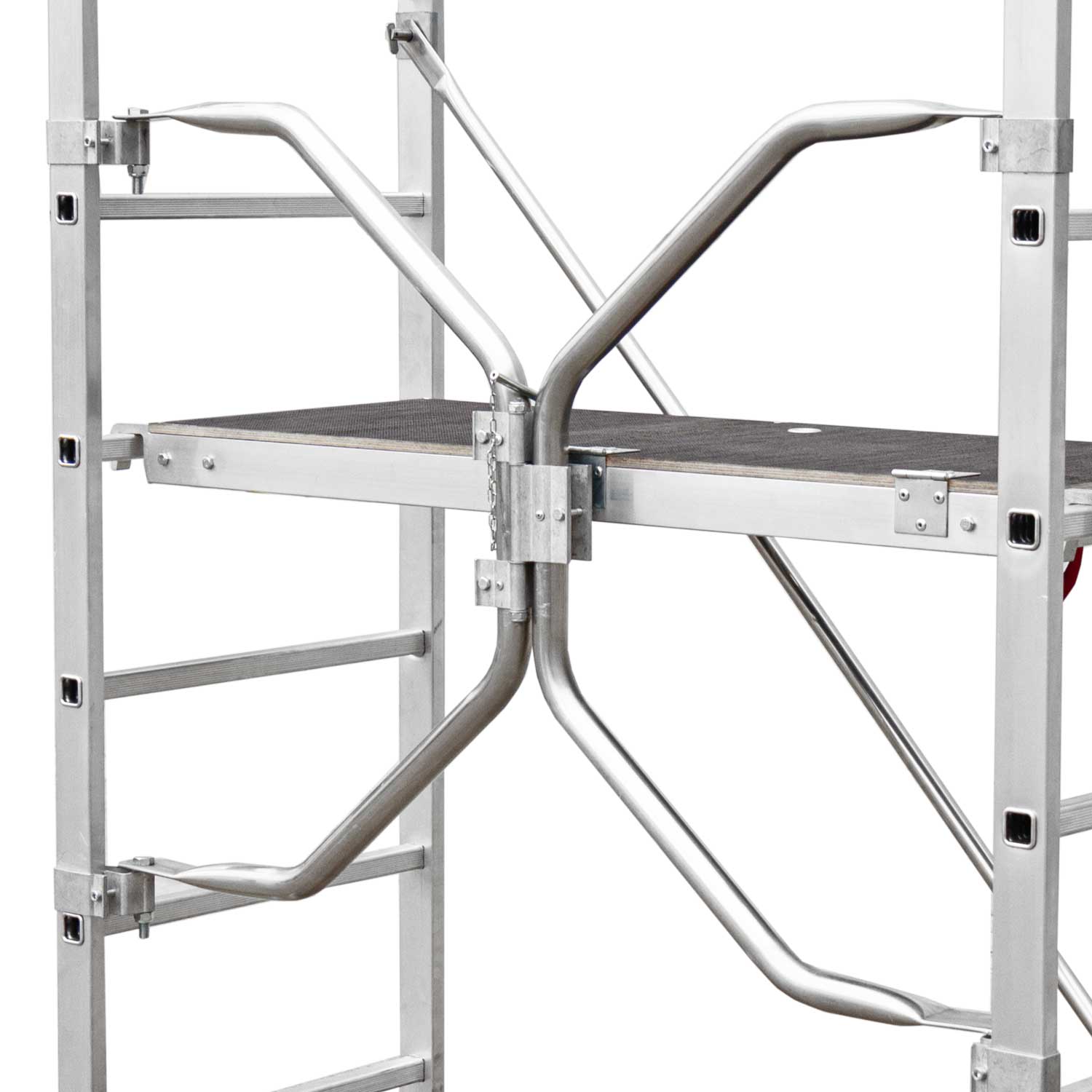 ES-PONTAL | Miniandamio de aluminio con sistema de plegado rápido