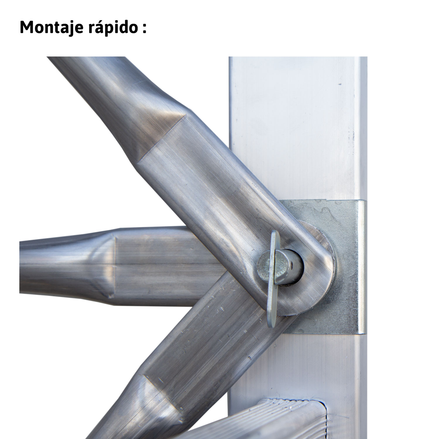 ES-SUPER | Miniandamio de aluminio multiusos de uso