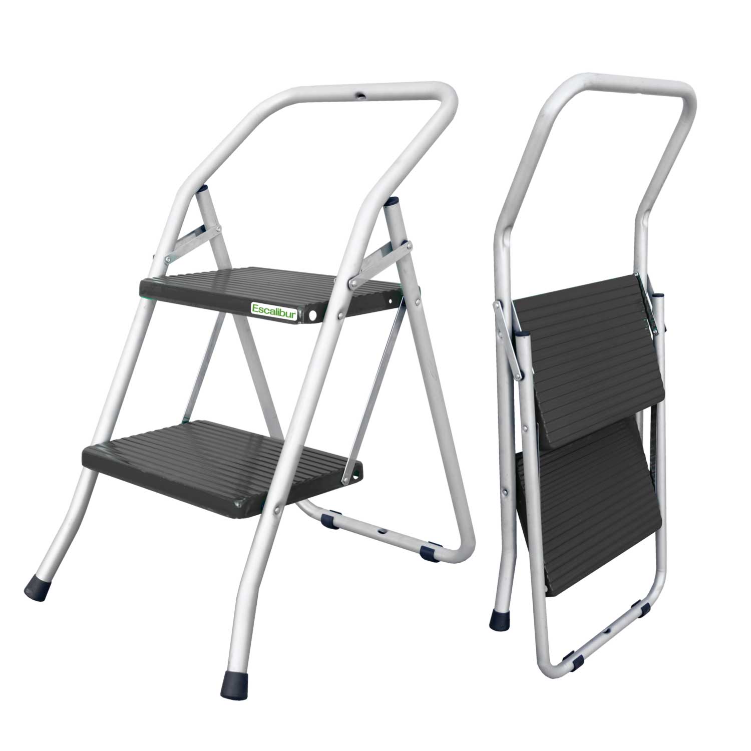 TABURETE ACERO 2 PELD.