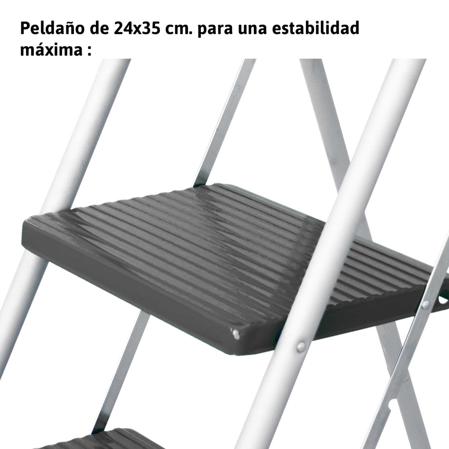 ES-TAB | Taburete en acero de uso doméstico