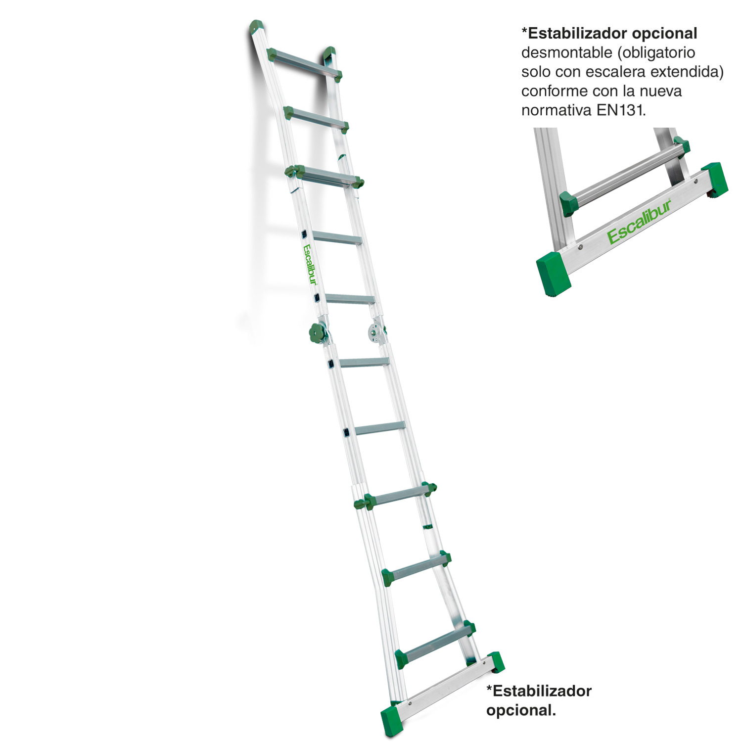 ESC. TELESCOPICA DE ALUMINIO 3X4