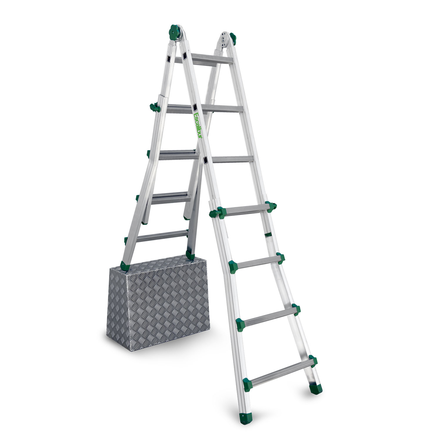 ESC. TELESCOPICA DE ALUMINIO 4X4