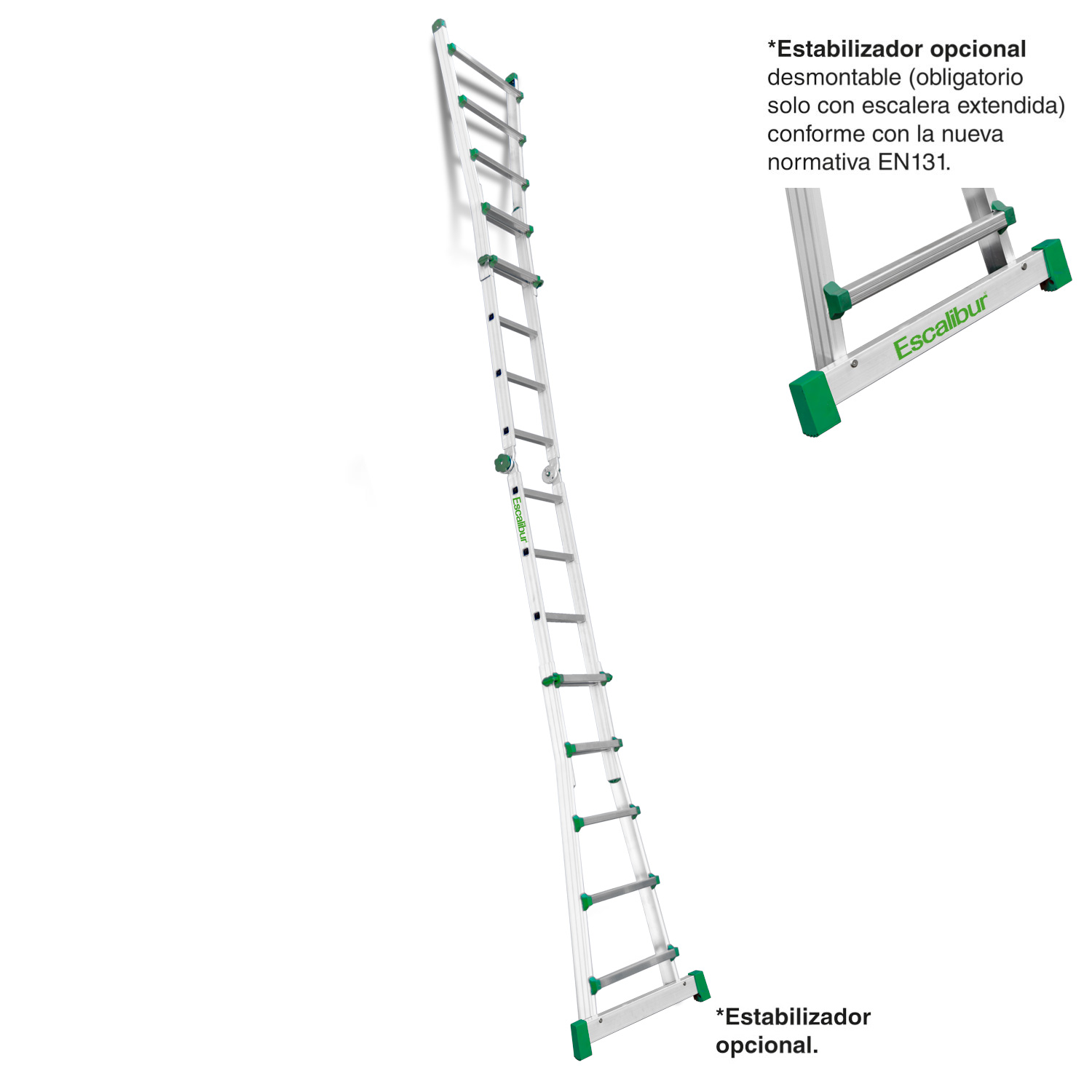 ESC. TELESCOPICA DE ALUMINIO 5X4
