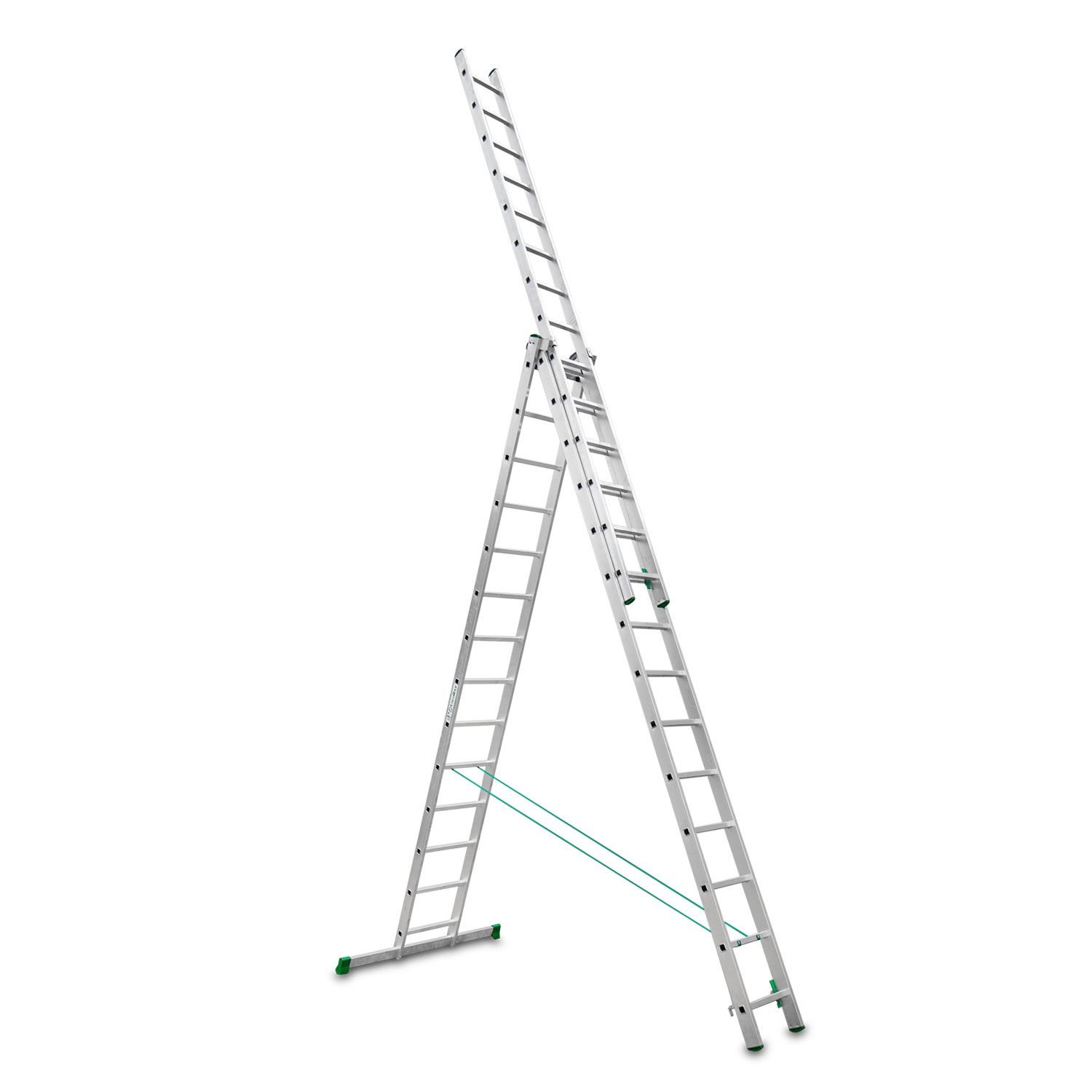 ESCALERA 3 TRAMOS CON BASE 14 PELDAÑOS