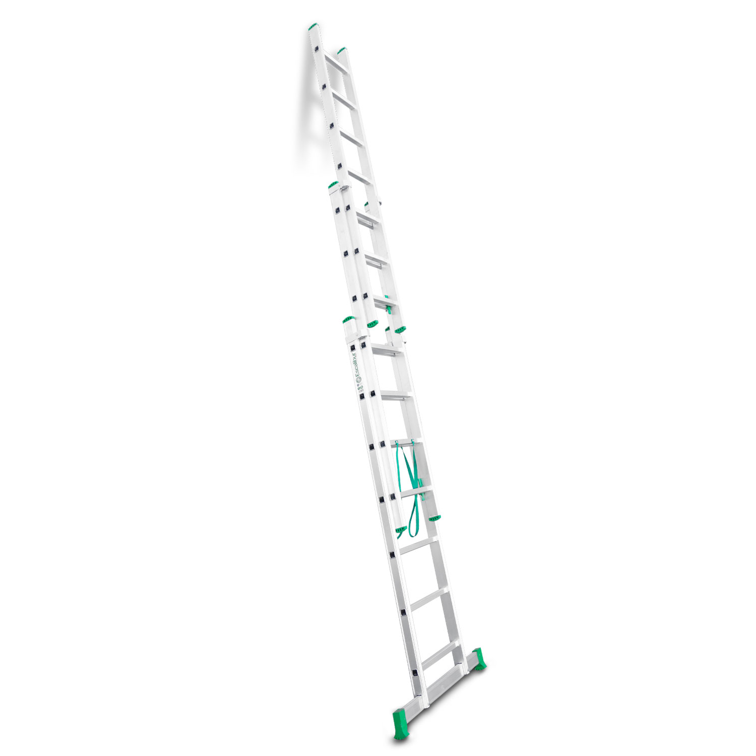 ESCALERA 3 TRAMOS CON BASE 7 PELDAÑOS