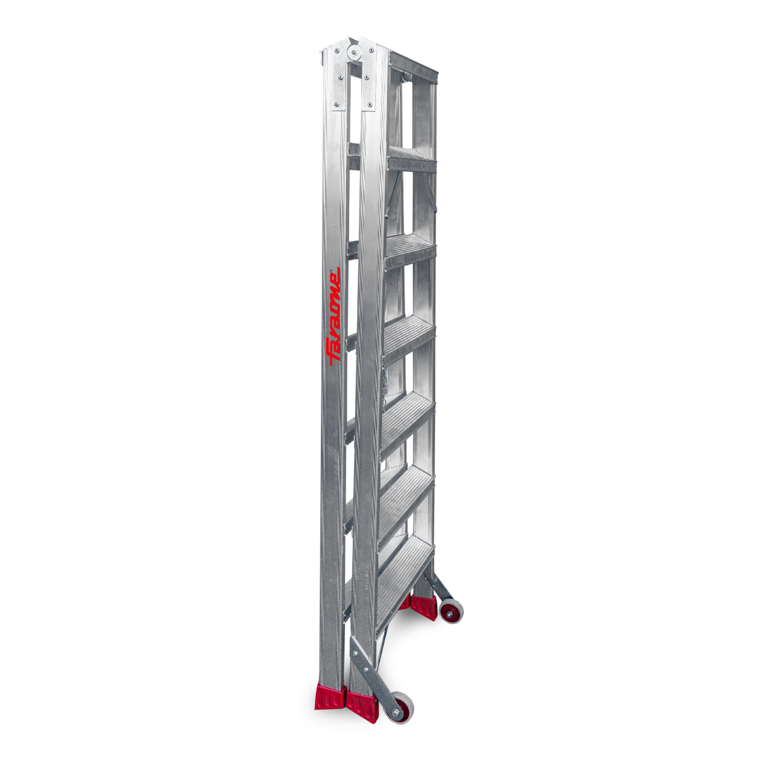 NDS | Escalera de tijera de doble subida Peldaños 7+7