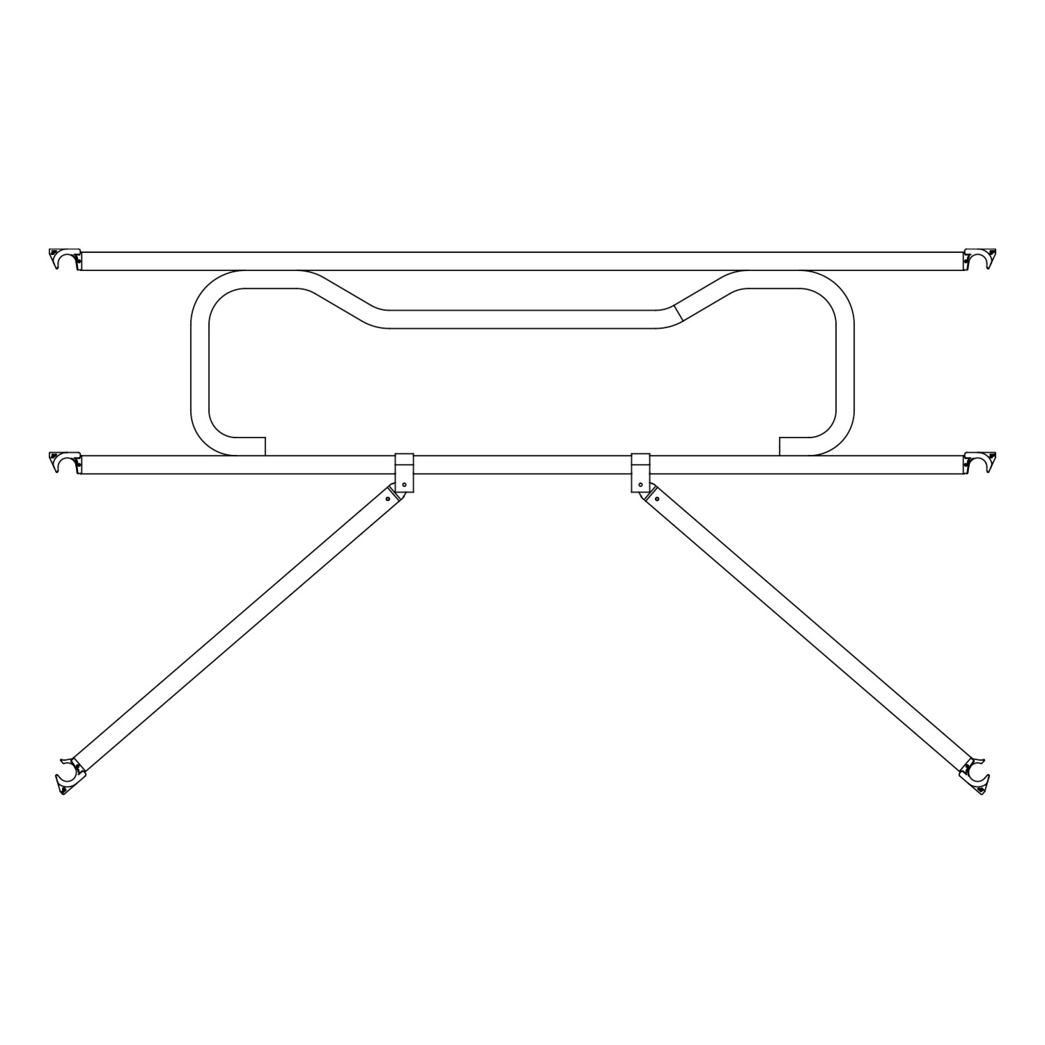 Parapeto 245 montaje en seguridad