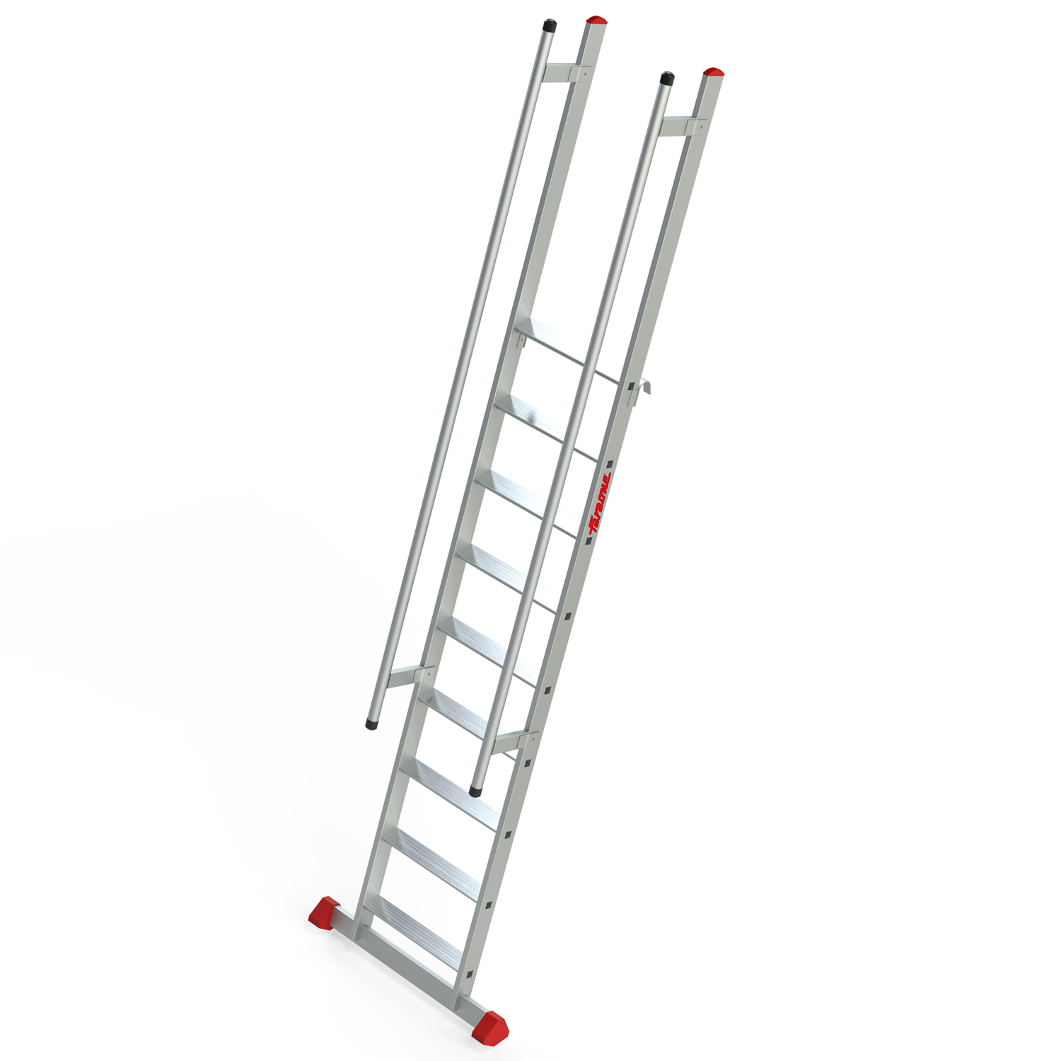 SAS | Escalera de apoyo con ganchos para entreplantas y altillos Peldaños 9