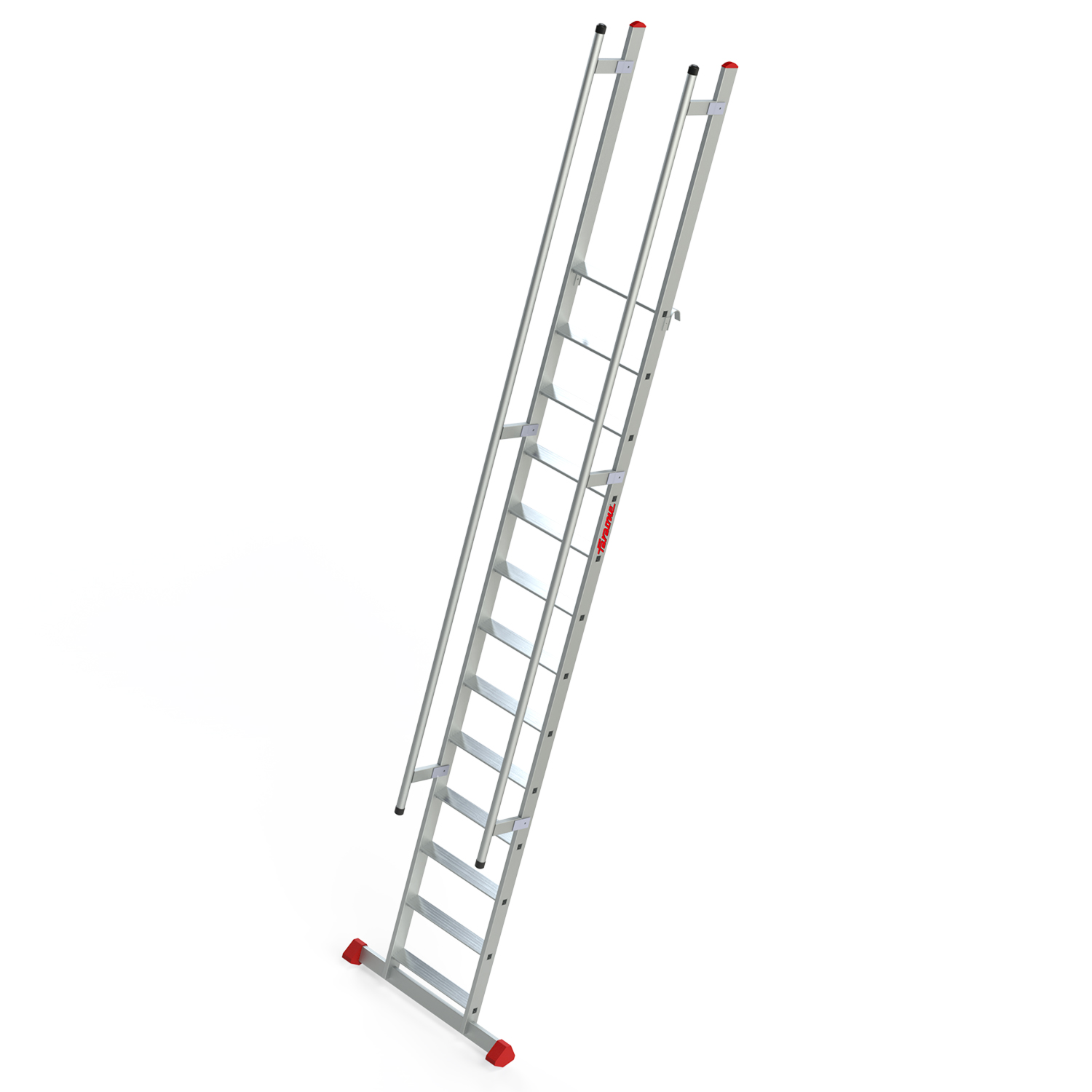 SAS | Escalera de apoyo con ganchos para entreplantas y altillos Peldaños 13