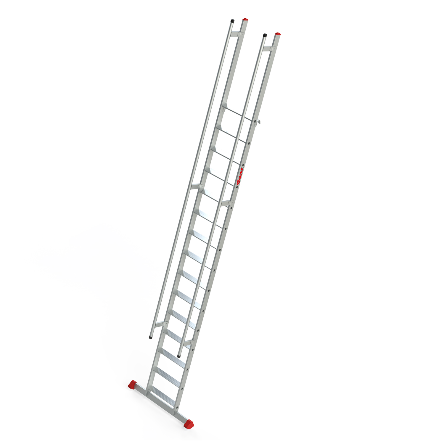 SAS | Escalera de apoyo con ganchos para entreplantas y altillos Peldaños 15