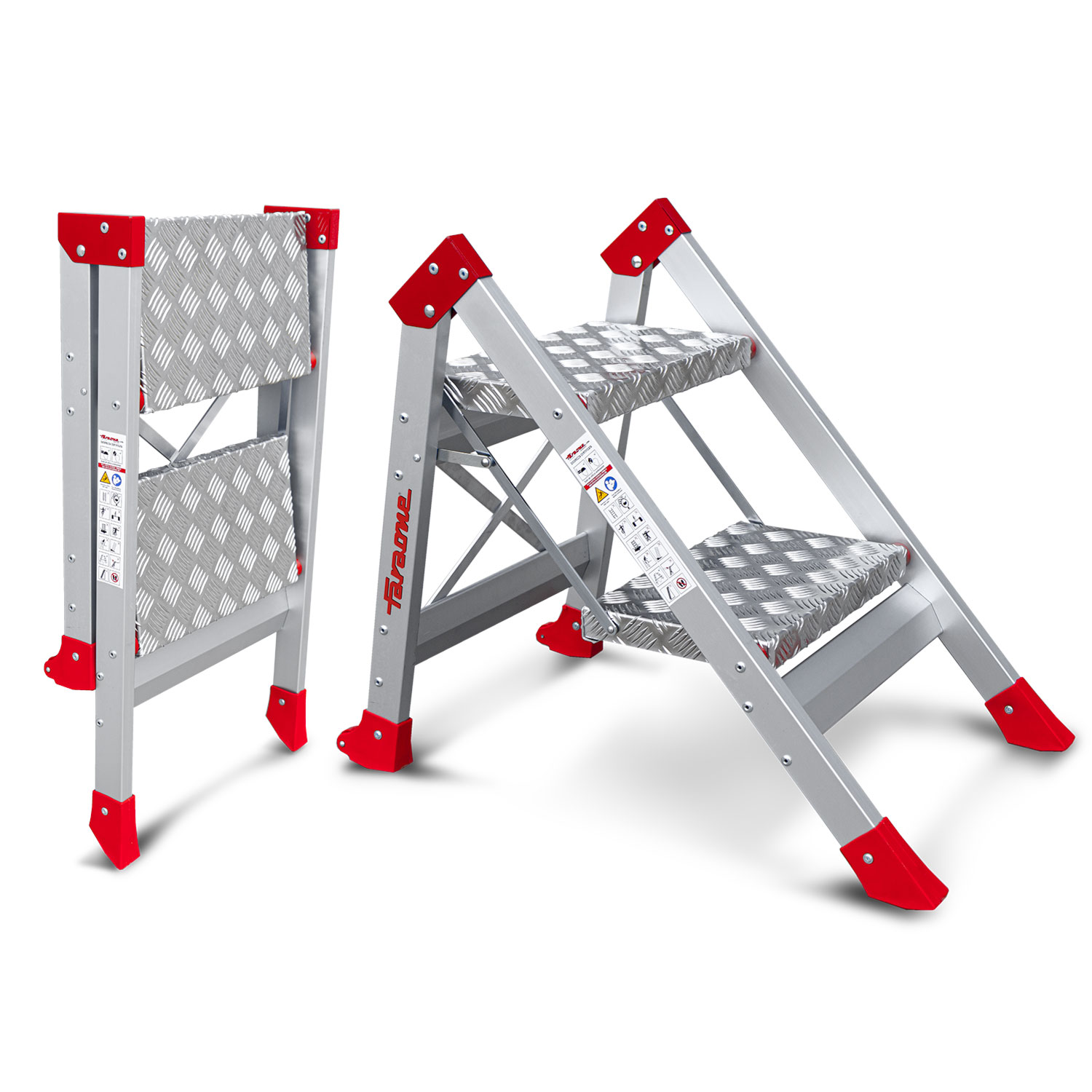 SGP | Taburete de alta seguridad en aluminio Peldaños 2