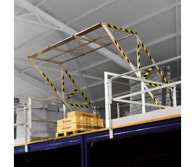 E-SAFETY | Barandilla basculante de seguridad en aluminio