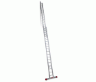 EN200 | Escalera de aluminio extensible con cuerda Peldaños 19+19