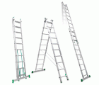 ESCALERA 2 TRAMOS CON BASE 10 PELD