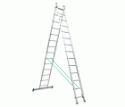 ESCALERA 2 TRAMOS CON BASE 14 PELD