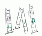 ESCALERA 2 TRAMOS CON BASE 7 PELD
