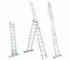 ESCALERA 3 TRAMOS CON BASE 10 PELDAÑOS