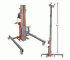 HW-BIG | Elevador de materiales, máximo 300 kg.