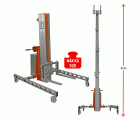 HW-BIGEL | Elevador de materiales en aluminio, máximo 300 kg.