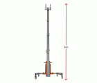 HW-BIGEL | Elevador de materiales en aluminio, máximo 300 kg.