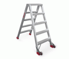 NDS | Escalera de tijera de doble subida Peldaños 5+5