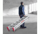 NDS | Escalera de tijera de doble subida Peldaños 6+6
