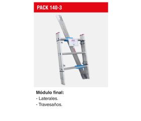 PACK-140-3 | Módulo final para andamio RAPIDO 140