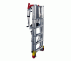 PL-COMPACT | Escalera plegable con amplia plataforma de trabajo