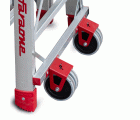 PL-COMPACT | Escalera plegable con amplia plataforma de trabajo