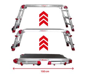 PLAT | Plataforma de trabajo plegable y regulable en altura