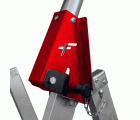 PLS-COMPACT | Escalera plegable con amplia plataforma y altura regulable