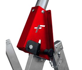 PLS-COMPACT | Escalera plegable con amplia plataforma y altura regulable