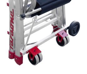 PLS-COMPACT | Escalera plegable con amplia plataforma y altura regulable