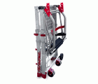 PLS-COMPACT | Escalera plegable con amplia plataforma y altura regulable
