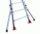 PLS | Escalera con amplia plataforma y altura regulable