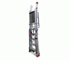 PLS | Escalera con amplia plataforma, , estabilizadores de serie y 6 peldaños. .
