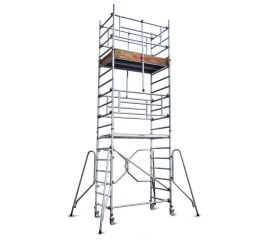 RAPIDO SUPER 180 | Andamio con ruedas y plataforma 100x180cm.