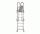 SCRT | Escalera plegable para camión con altura regulable.