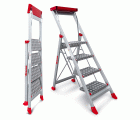 SGP | Taburete de alta seguridad en aluminio Peldaños 4