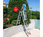 TELES | Escalera telescópica de aluminio multiusos súper profesional