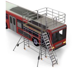 TSA-AB | Escalera con plataforma para autobuses