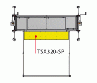 TSA320-SP | Panel lateral ajustable apoyado en el vehículo