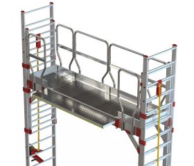 TSA320-SP | Panel lateral ajustable apoyado en el vehículo