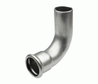 02001 Curva 90º M-H Inox 304 Mt-Press