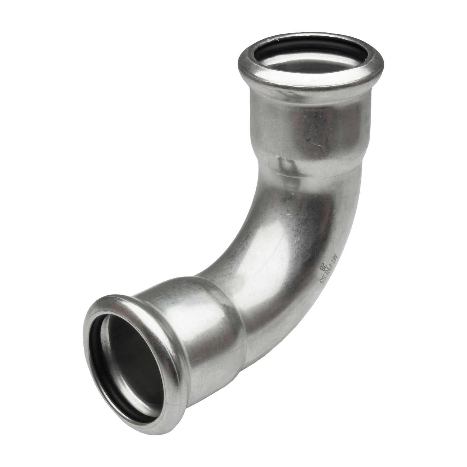 02002 Curva 90º H-H Inox 304 Mt-Press